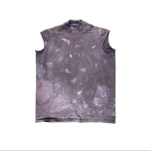 Rick Owens DRKSHDW Tie Dye Bleached Tank Top